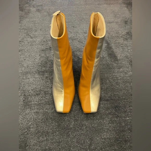 Jonathan Simkhai Tan and Chrome Ryder Heeled Boots - Picture 2 of 10